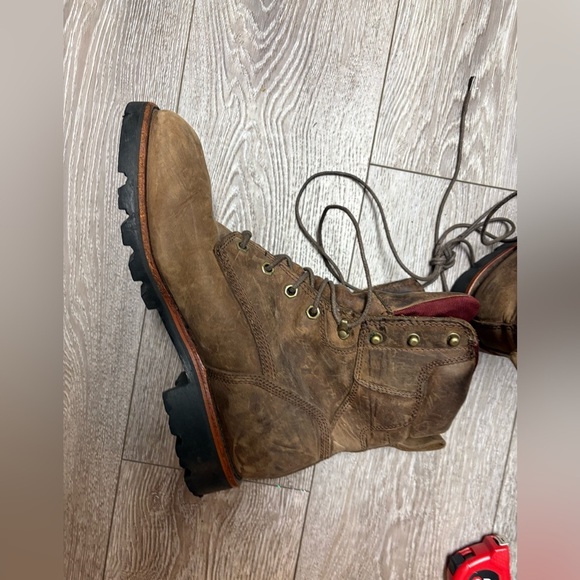 Chippewa Brown Leather Men's Boots - Picture 6 of 10